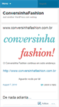 Mobile Screenshot of conversinhafashion.wordpress.com