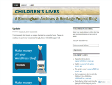 Tablet Screenshot of birminghamchildrenslives.wordpress.com