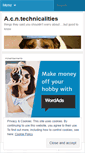 Mobile Screenshot of acntech.wordpress.com