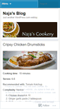 Mobile Screenshot of najathaj.wordpress.com