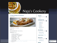 Tablet Screenshot of najathaj.wordpress.com