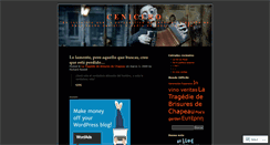 Desktop Screenshot of cenicero.wordpress.com