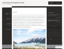Tablet Screenshot of lindafipkephotography.wordpress.com