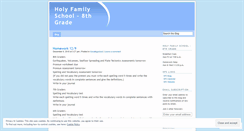 Desktop Screenshot of hfsgrade8.wordpress.com