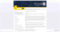Desktop Screenshot of homefinancenews.wordpress.com