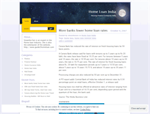 Tablet Screenshot of homefinancenews.wordpress.com