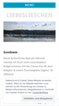 Mobile Screenshot of liebeslieschen.wordpress.com