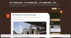 Desktop Screenshot of lfsyamalari.wordpress.com