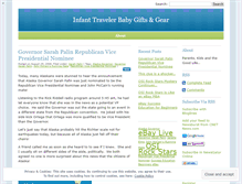 Tablet Screenshot of infanttraveler.wordpress.com
