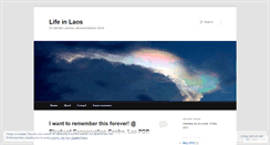 Desktop Screenshot of lifeinlaos.wordpress.com