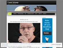 Tablet Screenshot of frankschaap.wordpress.com