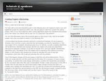 Tablet Screenshot of obdeving.wordpress.com