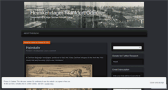 Desktop Screenshot of heimkehrlager.wordpress.com