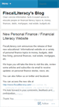 Mobile Screenshot of fiscalliteracy.wordpress.com