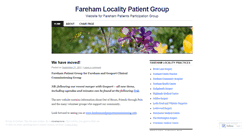 Desktop Screenshot of patientgroup.wordpress.com