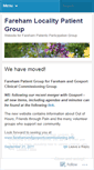 Mobile Screenshot of patientgroup.wordpress.com