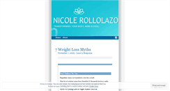 Desktop Screenshot of nicolefitness.wordpress.com