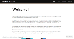 Desktop Screenshot of larswas.wordpress.com