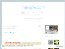 Tablet Screenshot of mariepalbom.wordpress.com