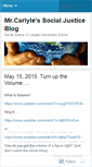 Mobile Screenshot of mcarlyle.wordpress.com