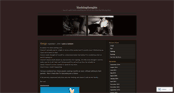 Desktop Screenshot of blackdogthoughts.wordpress.com