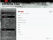 Tablet Screenshot of jmflog.wordpress.com
