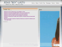 Tablet Screenshot of lugtu.wordpress.com