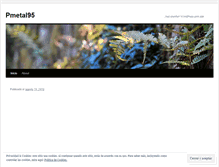 Tablet Screenshot of pmetal95prueba.wordpress.com