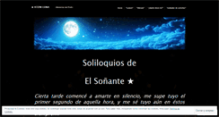 Desktop Screenshot of lunare.wordpress.com