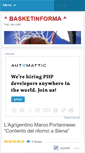 Mobile Screenshot of basketinforma.wordpress.com