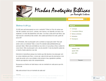 Tablet Screenshot of minhasanotacoesbiblicas.wordpress.com