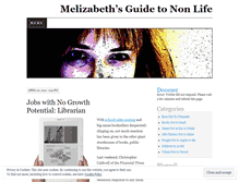 Tablet Screenshot of melizabethd.wordpress.com