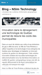 Mobile Screenshot of nsimtech.wordpress.com