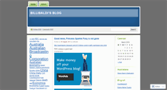 Desktop Screenshot of billibaldi.wordpress.com