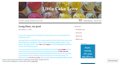Desktop Screenshot of littlecakelove.wordpress.com
