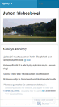Mobile Screenshot of frisbeeblogi.wordpress.com