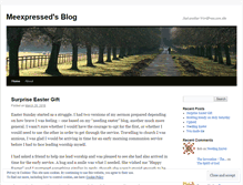Tablet Screenshot of meexpressed.wordpress.com