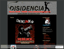 Tablet Screenshot of diside.wordpress.com