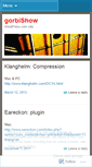 Mobile Screenshot of gorbishow.wordpress.com