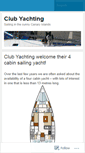 Mobile Screenshot of clubyachting.wordpress.com