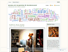 Tablet Screenshot of kloza.wordpress.com