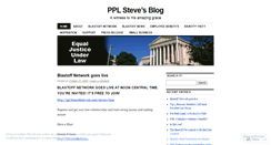 Desktop Screenshot of pplsteve.wordpress.com