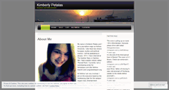 Desktop Screenshot of kimberlypetalas.wordpress.com