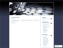 Tablet Screenshot of ablogaway.wordpress.com