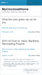 Mobile Screenshot of mycincinnatihome.wordpress.com