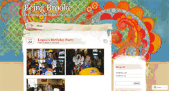 Desktop Screenshot of brookenicole.wordpress.com