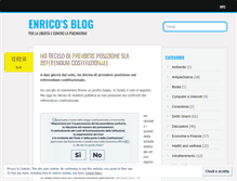 Tablet Screenshot of enricobarazzoni.wordpress.com