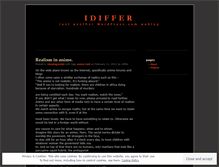 Tablet Screenshot of idiffer.wordpress.com