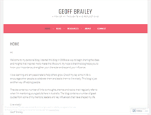 Tablet Screenshot of geoffbrailey.wordpress.com