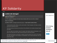 Tablet Screenshot of kpsolidarity.wordpress.com